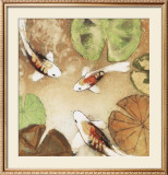 Koi Fest II Limited Edition Framed Print by Aleah Koury