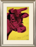 Cow, c.1966 (Yellow and Pink) Art by Andy Warhol