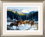 Where the Sun Shines on the Mountain Top Limited Edition Framed Print by Tim Cox