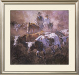 Rising Sun n' Dust Prints by Suzanne Baker
