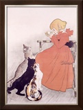 Lait Sterilise, 1896 Impressão giclée emoldurada por Théophile Alexandre Steinlen Lait Sterilise, 1896 Impressão giclée emoldurada por Théophile Alexandre Steinlen