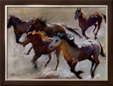 Catching the Wind Framed Giclee Print by Dawn Emerson