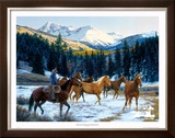 Where the Sun Shines on the Mountain Top Limited Edition Framed Print by Tim Cox