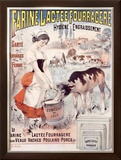 Farine Lactee Fourragere Framed Giclee Print