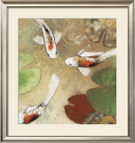 Koi Fest I Limited Edition Framed Print by Aleah Koury