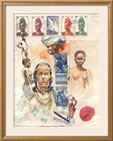 African Women Prints by Marc Lacaze