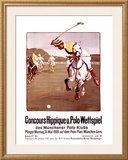 Hippique Framed Giclee Print by Christian Jank
