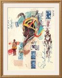African Costumes Prints by Marc Lacaze