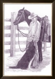 Devotion Framed Giclee Print by Lorrie Beck