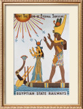 Egyptian State Railways Framed Giclee Print by Kalfa 