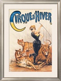 Cirque d'Hiver Framed Giclee Print by J. Boichard