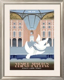 Milano Orient Express Framed Giclee Print by Pierre Fix-Masseau