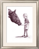 Matthew and Billy Framed Giclee Print by Lorrie Beck