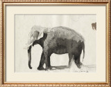 The Elephant Poster by Marc Lacaze