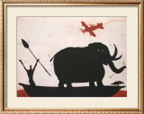 Elephant Limited Edition Framed Print by Raymond Waydelich