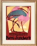 Arts and Crafts Exhibit, Munich Framed Giclee Print by Bruno Paul