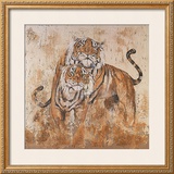 Les Tigres II Art by Carole Ivoy