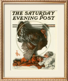 Turkey Dreams, c.1917 Framed Giclee Print by Joseph Christian Leyendecker