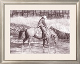 The Smith Fork Framed Giclee Print by Lorrie Beck