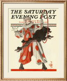 Circus Dog, c.1922 Framed Giclee Print by Joseph Christian Leyendecker