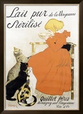 Lait Pur Sterilise Impressão giclée emoldurada