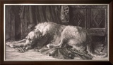 Irish Wolfhounds Limited Edition Framed Print by Herbert Dicksee