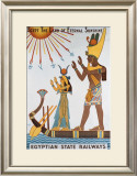Egyptian State Railways Framed Giclee Print by Kalfa 