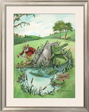 The Real Hazard Framed Giclee Print by Gary Patterson
