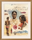 Tribal Africa Print by Marc Lacaze