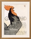 Cocorico Impressão giclée emoldurada por Théophile Alexandre Steinlen Cocorico Impressão giclée emoldurada por Théophile Alexandre Steinlen