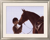 A Kiss for Luck Framed Giclee Print by Scott Trees