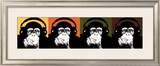 Monkey Quad Pôsters por Steez