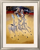 Paul Colin Circus Horse Framed Giclee Print by Paul Colin
