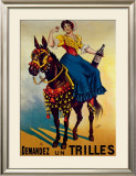 Aperitif Trilles Framed Giclee Print by G. Lafin