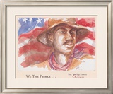 We the People Print by Alva 