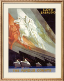 Lloyd Sabaudo Framed Giclee Print by Giuseppe Riccobaldi