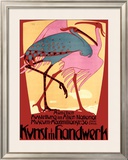 Arts and Crafts Exhibit, Munich Framed Giclee Print by Bruno Paul
