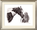 Heart to Heart Framed Giclee Print by Stacy Maeda