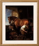 Shoeing Posters by Edwin Henry Landseer