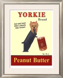 Yorkie Peanut Butter Impressão emoldurada de edição limitada por Ken Bailey Yorkie Peanut Butter Impressão emoldurada de edição limitada por Ken Bailey