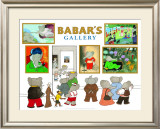 Babar's Gallery Art by Laurent de Brunhoff