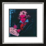 Beethoven, c.1987 (red face) Poster por Andy Warhol Beethoven, c.1987 (red face) Poster por Andy Warhol