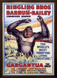 Ringling Brothers: Gargantua the Great Framed Giclee Print