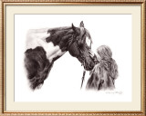 Heart to Heart Framed Giclee Print by Stacy Maeda