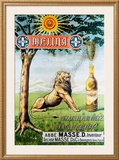 Liqueur Melina Framed Giclee Print by Leon Carre