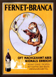 Fernet Branca Framed Giclee Print by Aldo Mazza