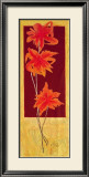 Flowers in Red II Prints by R. Lange