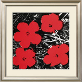 Flowers, c.1964 (Red) Posters by Andy Warhol