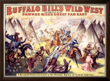 Buffalo Bill's Wild West, Wild West Framed Giclee Print