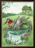 The Real Hazard Framed Giclee Print by Gary Patterson